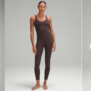 Lululemon Align Bodysuit 25" Espresso